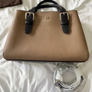 Kate Spade Black and Tan purse